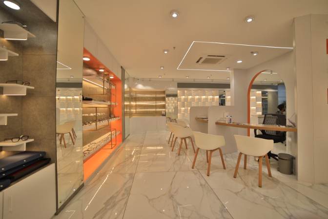 eye hospital interior